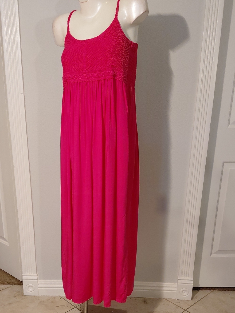 Pink AZ Maxi Dress